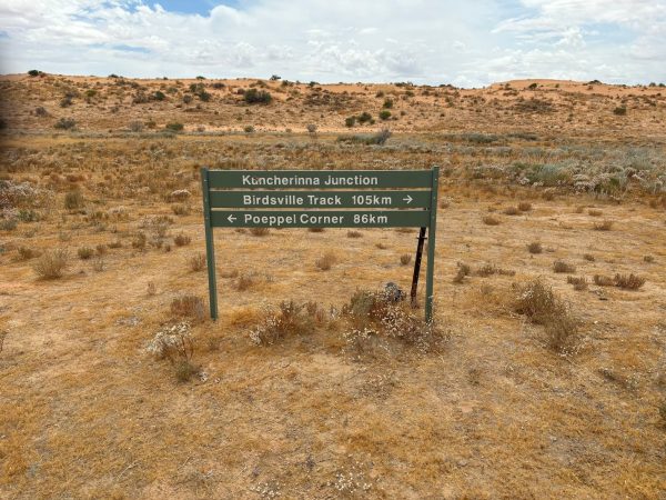 A sign in outback australia